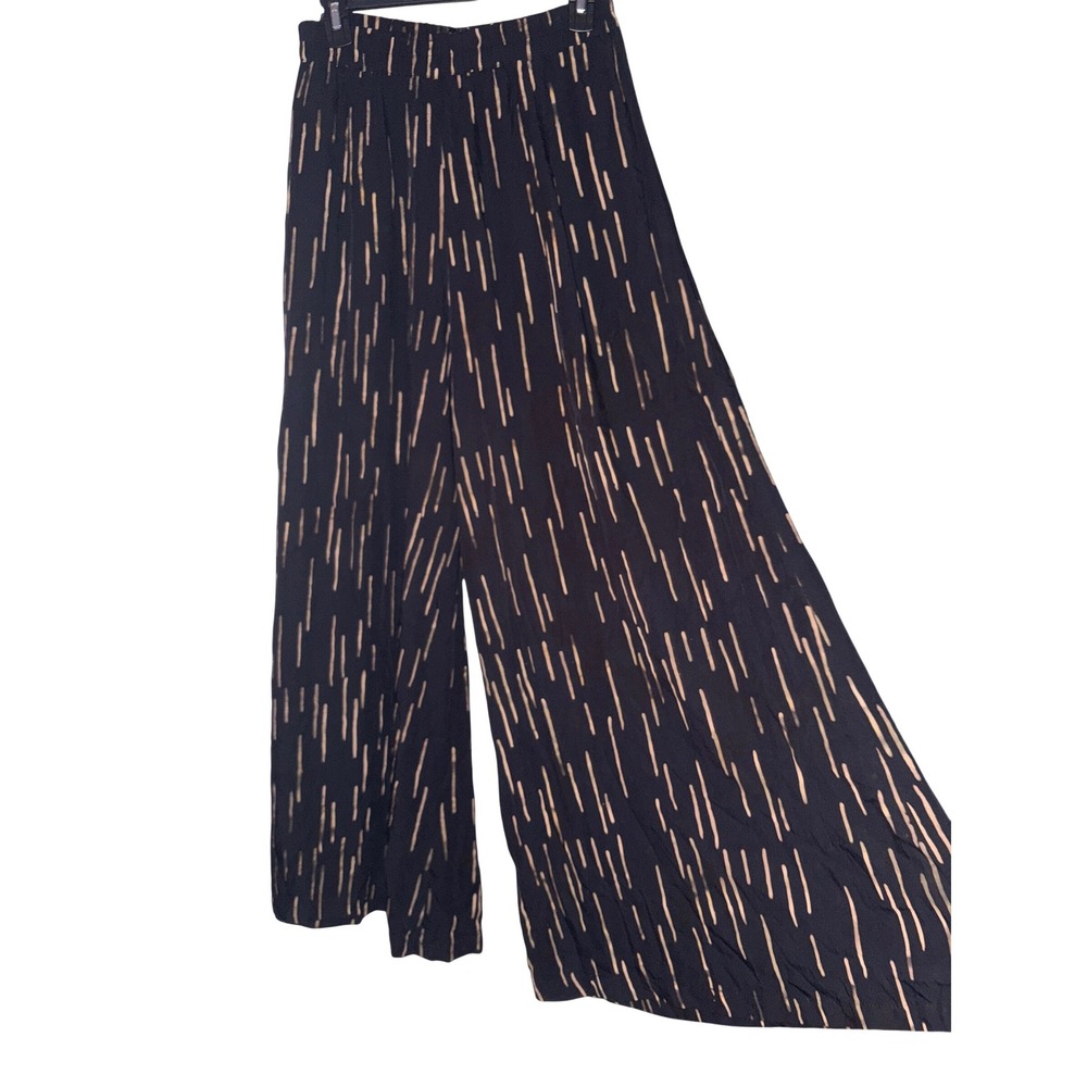 GO FISH Vintage Super Wide Leg Highrise Palazzo Pants sz M Rayon
